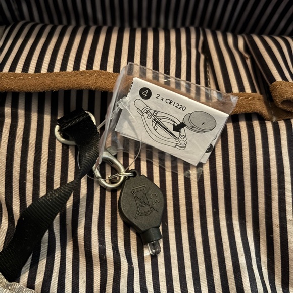 Travelon Charcoal and Tan Backpack - Picture 5 of 8